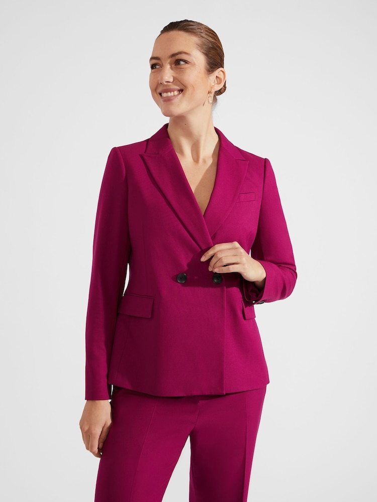 Hobbs Purple Petite Nola Jacket - Image 2 of 4