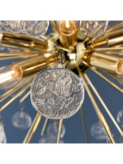 Gallery Home Gold Tara 8 Light Ceiling Light Pendant - Image 6 of 8