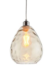 Gallery Home Brown Elegance 3 Bulb Pendant Light - Image 7 of 8