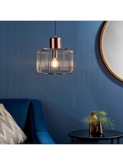 Gallery Home Copper Nichol Ceiling Light Pendant - Image 1 of 8