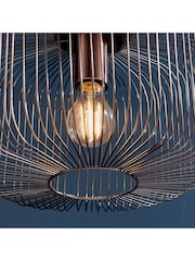 Gallery Home Copper Nichol Ceiling Light Pendant - Image 6 of 8