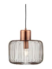 Gallery Home Copper Nichol Ceiling Light Pendant - Image 7 of 8
