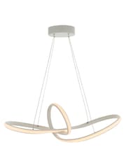 Gallery Home White Pandora Ceiling Light Pendant - Image 1 of 6