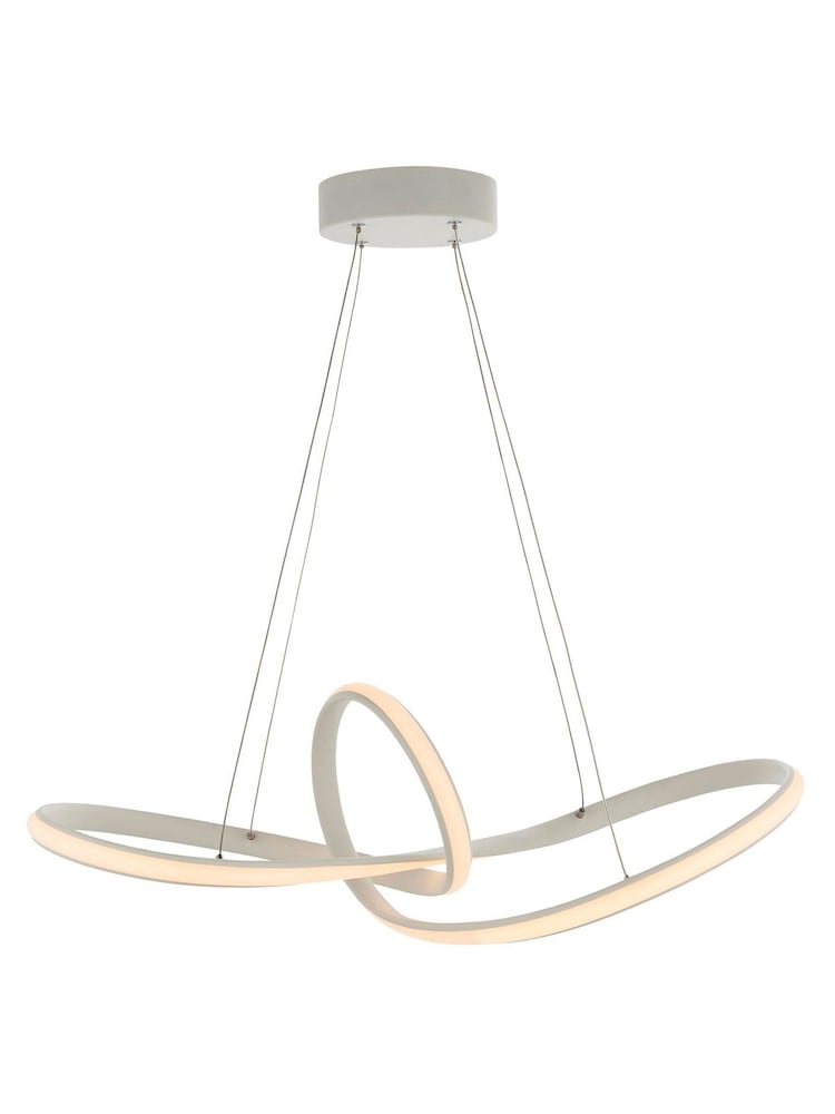 Gallery Home White Pandora Ceiling Light Pendant - Image 1 of 6 Gallery Home White Pandora Ceiling Light Pendant - Image 1 of 6