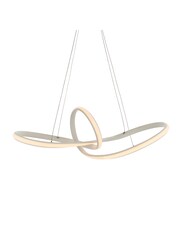 Gallery Home White Pandora Ceiling Light Pendant - Image 3 of 6