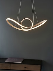 Gallery Home White Pandora Ceiling Light Pendant - Image 4 of 6