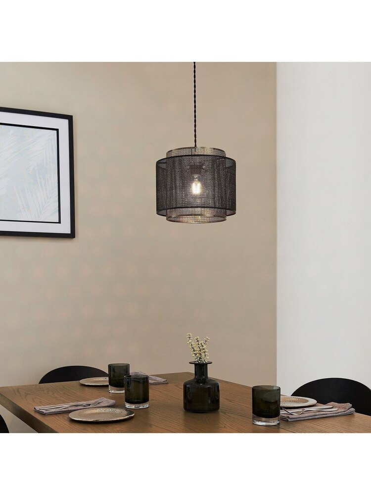 Gallery Home Black Payton Pendant Light - Image 1 of 9 Gallery Home Black Payton Pendant Light - Image 1 of 9