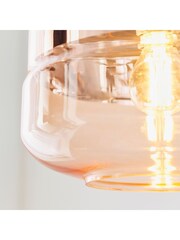 Gallery Home Copper Bruce Ceiling Light Pendant - Image 5 of 7