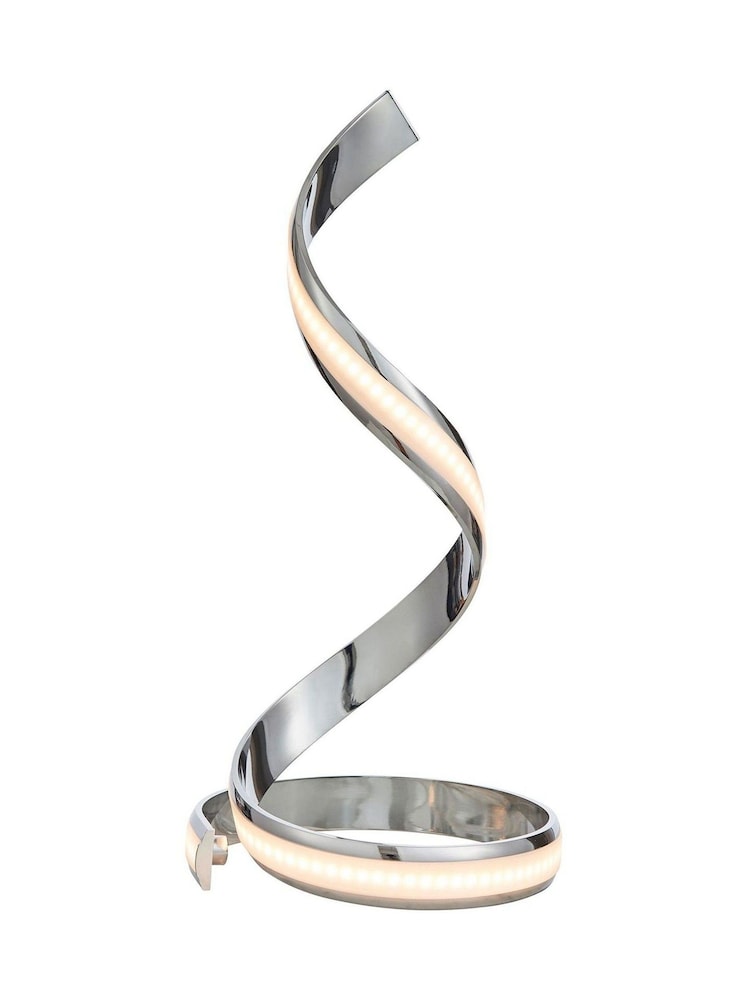 Gallery Home Chrome Niamh Table Lamp - Image 8 of 8