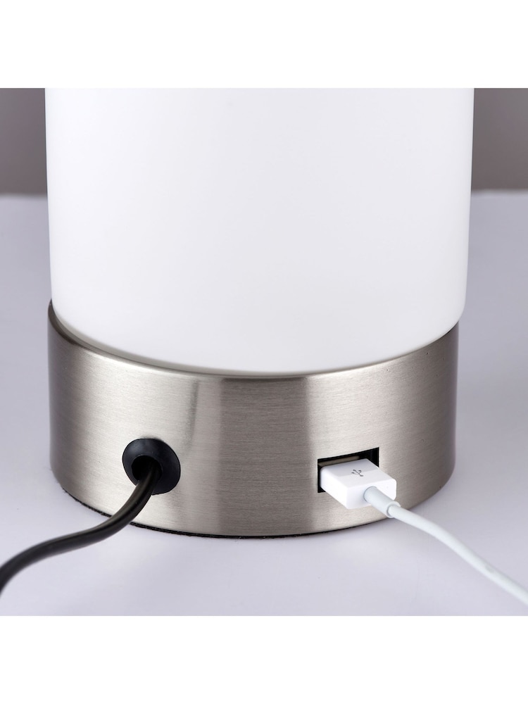 Gallery Home Silver Lara Table Lamp - Image 5 of 5