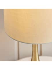 Gallery Home Brass Taupe Ambiance Table Lamp - Image 2 of 7