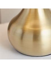 Gallery Home Brass Taupe Ambiance Table Lamp - Image 6 of 7