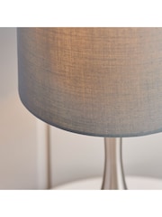 Gallery Home Silver Ambiance Table Lamp - Image 12 of 13