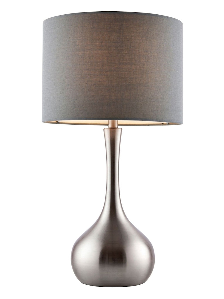 Gallery Home Silver Ambiance Table Lamp - Image 2 of 7