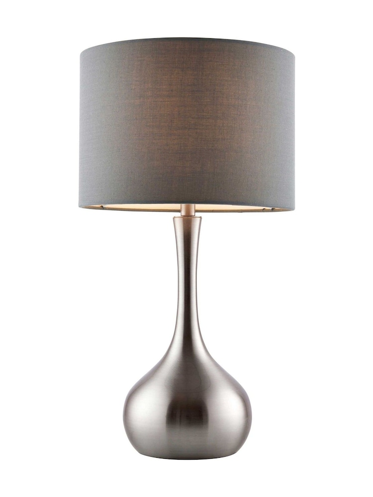 Gallery Home Silver Ambiance Table Lamp - Image 5 of 5 Gallery Home Silver Ambiance Table Lamp - Image 5 of 5