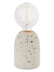 Gallery Home White Tezza Table Lamp - Image 2 of 6