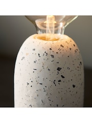 Gallery Home White Tezza Table Lamp - Image 3 of 6
