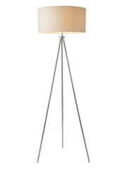 Gallery Home Chrome Som Nickel Floor Lamp - Image 2 of 2