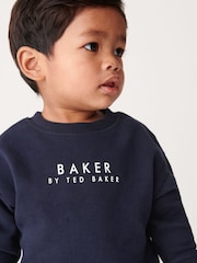 Baker by Ted Baker 100% Cotton Sweatshirt & Joggers Set - Image 3 of 6