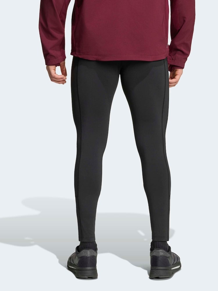 adidas Black Adi365 Running Essentials Winterized Tights - Image 2 of 8
