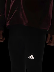 adidas Black Adi365 Running Essentials Winterized Tights - Image 6 of 8