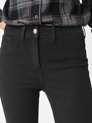 Black 360° Stretch Skinny Jeans - Image 4 of 6