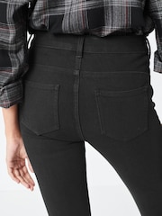 Black 360° Stretch Skinny Jeans - Image 5 of 6