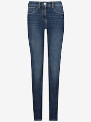 Dark Blue 360° Stretch Skinny Jeans - Image 1 of 6
