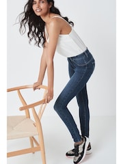 Dark Blue 360° Stretch Skinny Jeans - Image 2 of 6