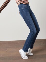 Dark Blue 360° Stretch Slim Jeans - Image 3 of 6