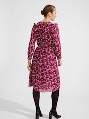 Hobbs Purple Petite Elaina Dress - Image 2 of 3