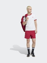 adidas Originals White Drop Needle 3-Stripes T-Shirt - Image 2 of 5