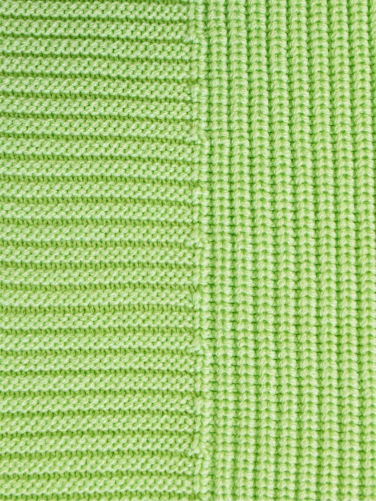 Ro&Zo Oversized Green Knit Tank Top - Image 6 of 6