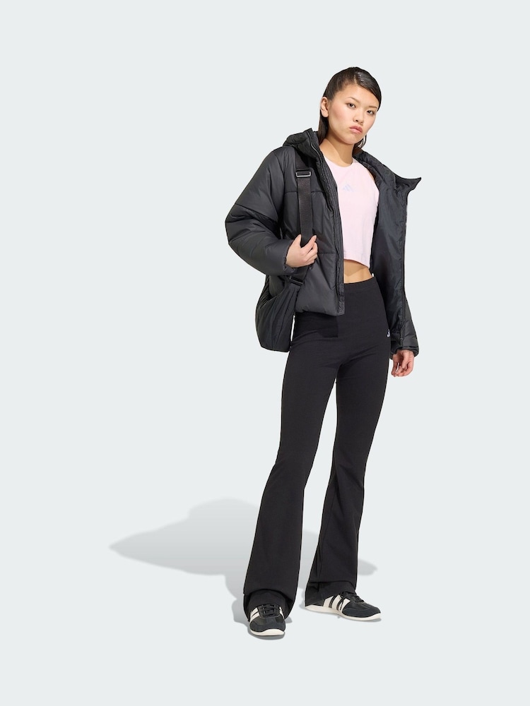adidas Black Essentials Highloft Insulated Puffer Jacket - Image 1 of 6 adidas Black Essentials Highloft Insulated Puffer Jacket - Image 1 of 6