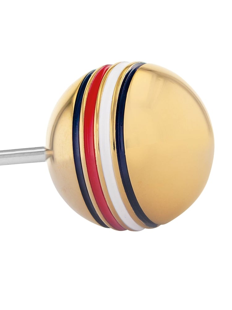 Tommy Hilfiger Gold Plated Stud Earrings - Image 2 of 2