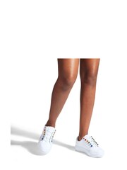 Kurt Geiger London White Liviah Chunky Rainbow Trainers - Image 4 of 4