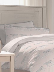 Sam Faiers Little Knightley's Blush Pink Kids Masai Duvet Cover and Pillowcase Set - Image 2 of 2