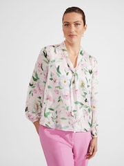 Hobbs Pink Aria Blouse - Image 1 of 5