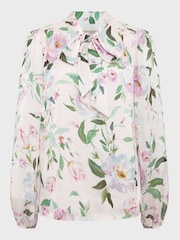 Hobbs Pink Aria Blouse - Image 5 of 5