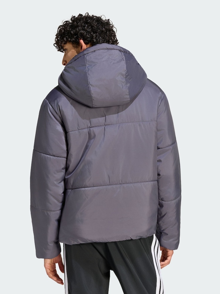 adidas Grey Essentials Highloft Insulated Puffer Jacket - Image 2 of 6