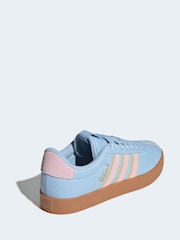 adidas Blue/Pink Vl Court 3.0 Shoes - Image 4 of 10