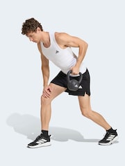 بلوزة رياضية دون أكمام Primelift ضروري مضلعة من adidas - Image 3 of 7