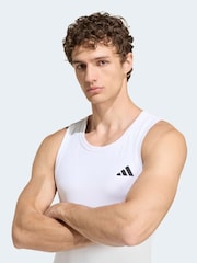 بلوزة رياضية دون أكمام Primelift ضروري مضلعة من adidas - Image 4 of 7