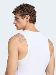 بلوزة رياضية دون أكمام Primelift ضروري مضلعة من adidas - Image 5 of 7