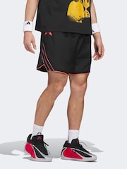 adidas Black Anthony Edwards Crazy Lite Shorts - Image 1 of 7
