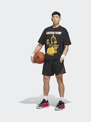 adidas Black Anthony Edwards Crazy Lite Shorts - Image 6 of 7