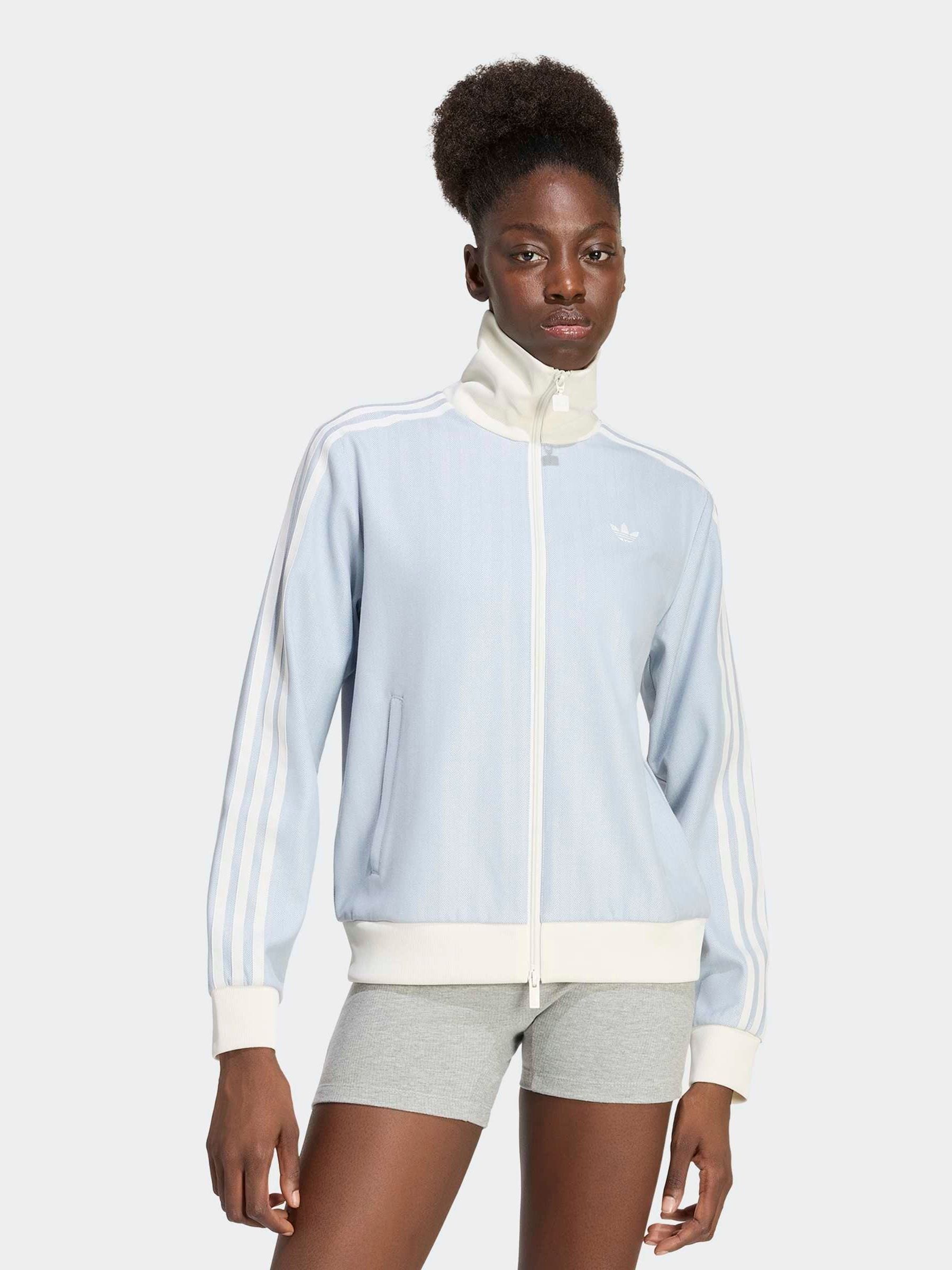 Buy adidas Originals Blue Og Tweed Track Jacket from Next USA