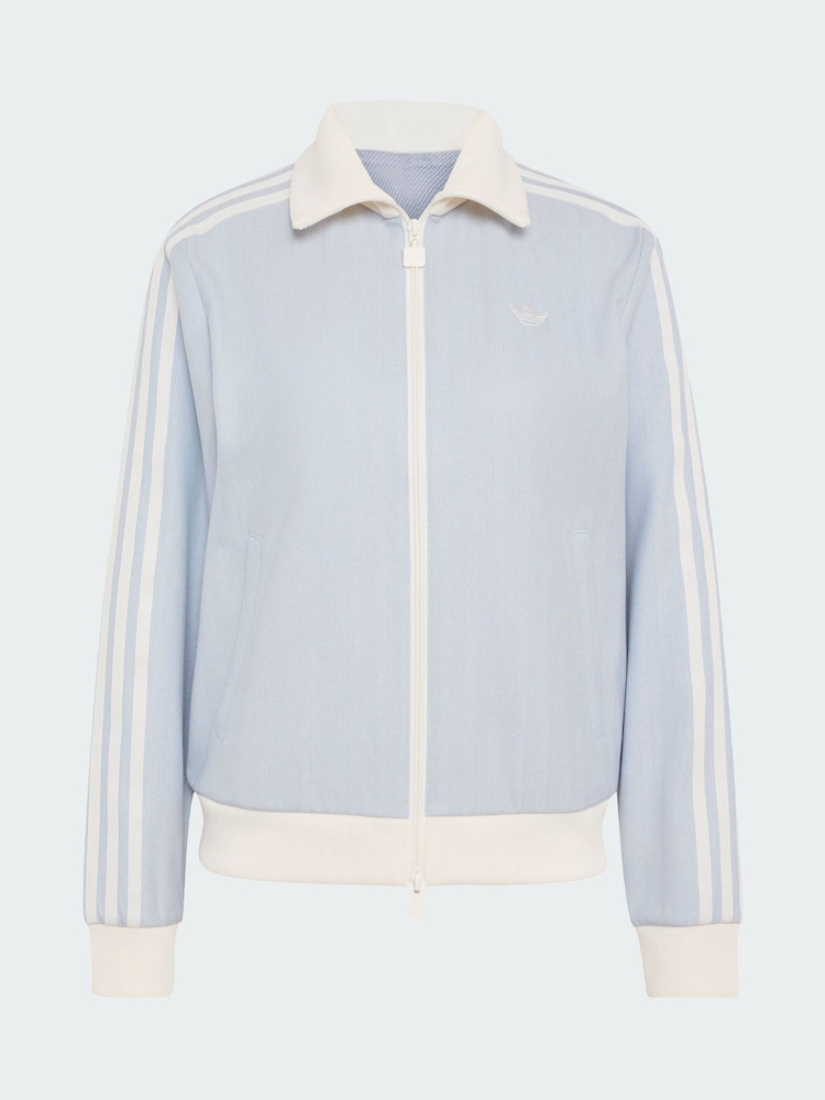adidas Originals Blue Og Tweed Tracktop - Image 6 of 6 adidas Originals Blue Og Tweed Tracktop - Image 6 of 6