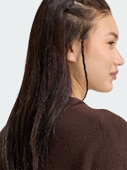 adidas Originals Brown Athl Dept Knitted Sweatshirt - Image 4 of 5