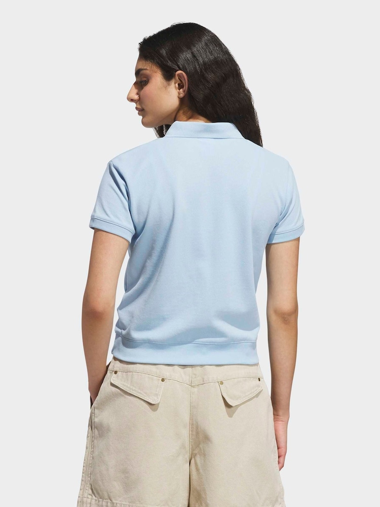 adidas Originals Blue Texas A&M Aggies Short Sleeve Polo Shirt - Image 2 of 6 adidas Originals Blue Texas A&M Aggies Short Sleeve Polo Shirt - Image 2 of 6